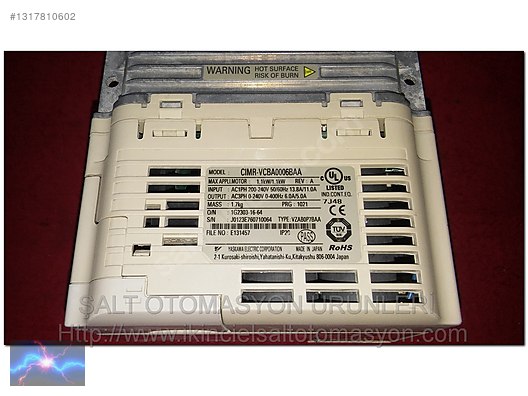 CIMR-VCBA0006BAA VZAB0P7BAA VZABOP7BAA CIMR-VZBA0006BAA - Yaskawa