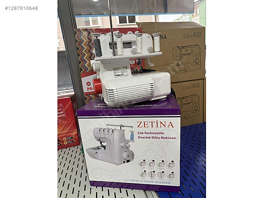 Zetina 325 overlok (sıfır ürün 2 yıl garantili) sahibinden.comda