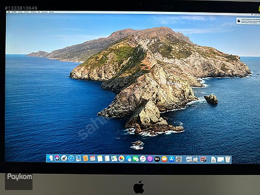 Apple / 2. el temiz apple iMac 2019 27 inc 2019 3.0 Ghz i5 4/1