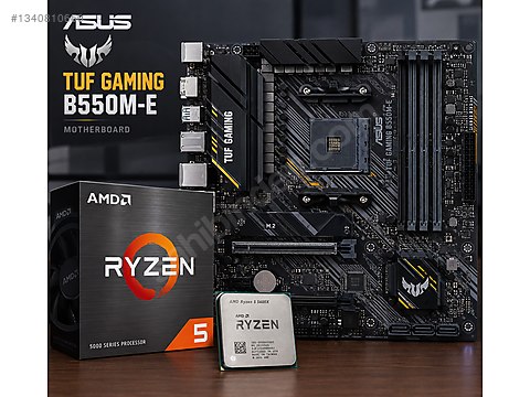 RYZEN 5 5600X & ASUS TUF GAMING B550M-E sahibinden.comda - 1340810650