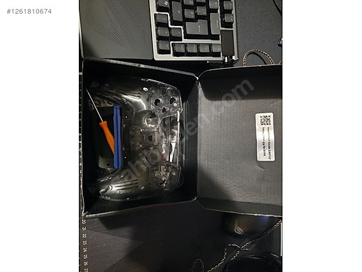 Saydam / Transparan Dualsense Dönüştürme kiti ExtremeRate - Kablosuz Sony PlayStation 5 Oyun Kolu (Gamepad & Joystick)