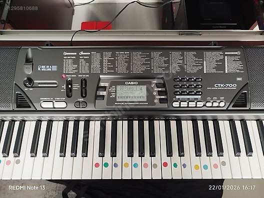 CASİO CTK-700 ork on sahibinden.com - 1295810688