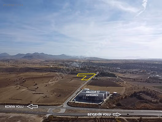 BEYŞEHİRE 5km MESAFEDE SATILIK YAPI RUHSATLI ARAZİ #1285811144