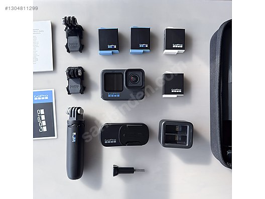 GOPRO10 セット Gopro Hero 10 Black Combo kit + Aksesuarlar (SD kart yok