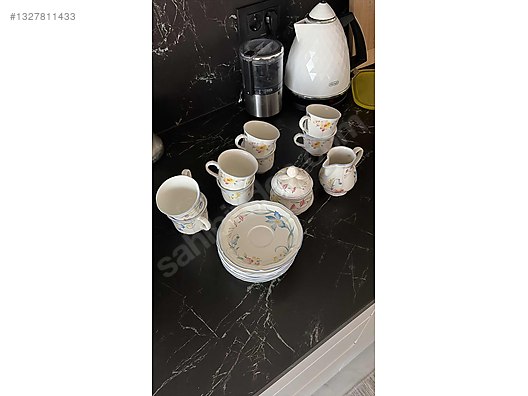 極美品　アンティークHEINRICH Villeroy＆Boch Amazona Villeroy & Boch Heinrich Amazona Bone China Kahve & Çay takımı