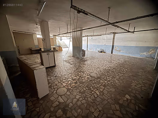 AKŞEMSETTİN CAMİ YAKINI İMALATHANEYE UYGUN 260 M2 YÜKSEKLİK 3.80 #1286811440