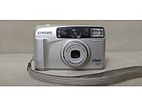 TEMİZ SAMSUNG FİNO 800 MOTORLU LCDLİ ANALOG FOTOĞRAF MAKİNESİ