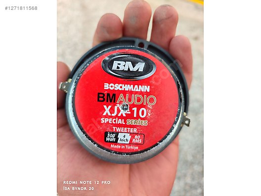 ーーーーマーボー品ーーーー BOSCHMANN XJX10 CM Tweeter 500W 80W RMS YENİ SERİ ÇİFT - İkinci El