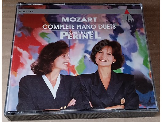 ✨　CDセット Mozart Complete Piano Duets / Pekinels (3 CD) - Müzik CD leri