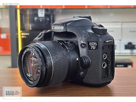 DSLR / Canon / EOS 7D / Canon 7D + 18-55mm Lens - SORUNSUZ