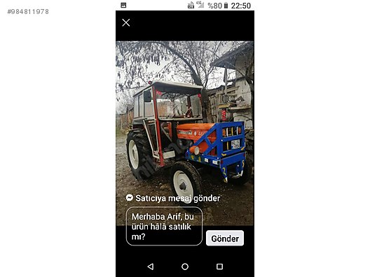 1985 sahibinden ikinci el fiat satilik traktor 85 000 tl ye sahibinden com da 984811978