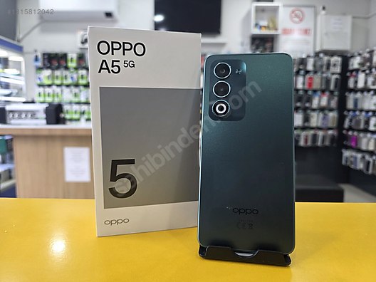 OPPO A5 5G 本体 2台セット Oppo / A5 5G / Oppo A5 5G, 256GB 8GB Ram. Hatasız, 4 Aylık. Yeşil