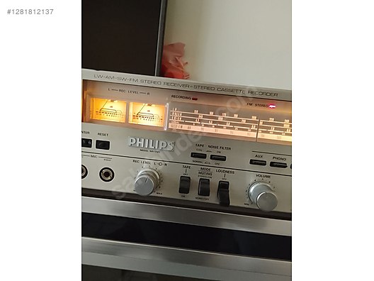 Philips Entegre Amfi - model phılıps NR-75f1 ağır bir cihazdır 9 kg