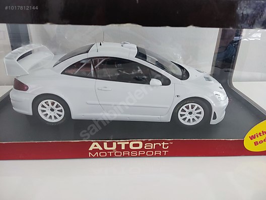1/18 オートアート プジョー 307 WRC ホワイトプレーン 1:18 AUTOART PEUGEOT 307 WRC 2005 -White- on sahibinden.com