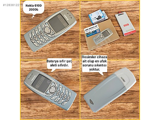 İkinci El ve Sıfır Alışveriş / Cep Telefonu & Aksesuar / Cep Telefonu / Nokia / 6100