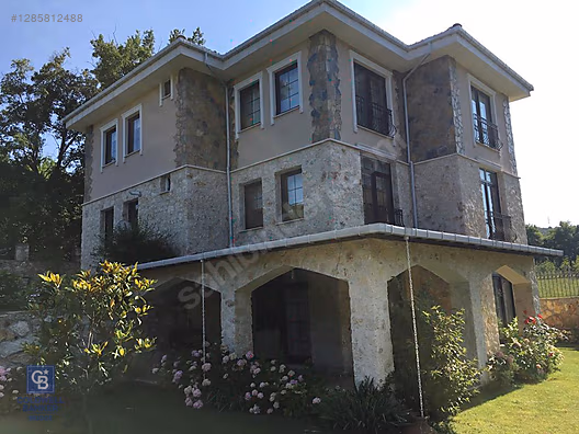 ÇATALCA YALIKÖY'DE MÜSTAKİL ÖZEL TAŞ KAPLAMA TRİPLEX VİLA #1285812488