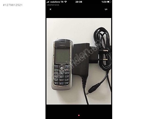 İkinci El ve Sıfır Alışveriş / Cep Telefonu & Aksesuar / Cep Telefonu / Nokia / 6020