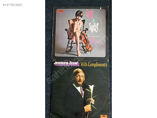 JAMES LAST - 2 ADET 33 LP ALBÜM - Müzik Plakları Alışverişte İlk