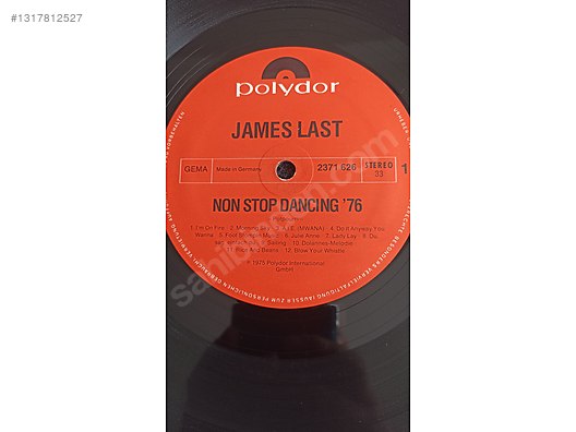 JAMES LAST - 2 ADET 33 LP ALBÜM - Müzik Plakları Alışverişte İlk