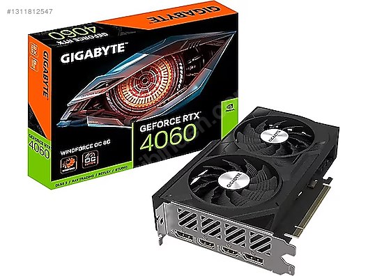 Gigabyte RTX 4060 Windforce OC sahibinden.comda - 1311812547