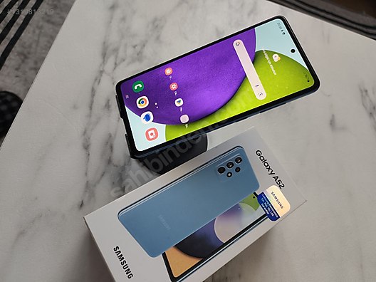 128 GB Mavi Samsung Galaxy A52 Cep Telefonu - 1319813219