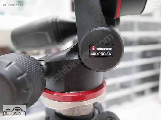 MANFROTTO O55XDB TRİPOD VE MHX PRO 3W BAŞLIK HATASIZ TRİPOD