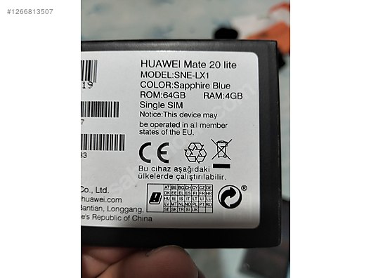Used & Brand New Items / Cell Phones & Accessories / Cell Phones / Huawei / Mate 20 Lite