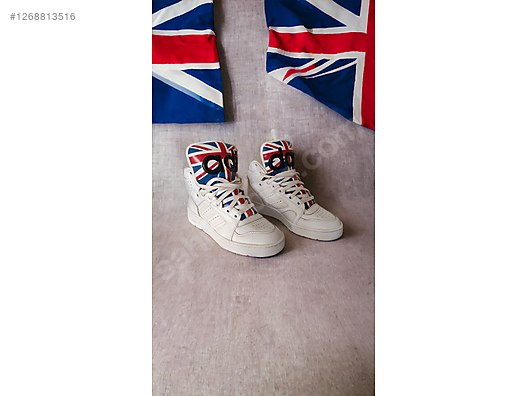 Jeremy Scott Adidas Tiger Casual Shoes Adidas Originals By Jeremy Scott  Union Jack On 1268813516