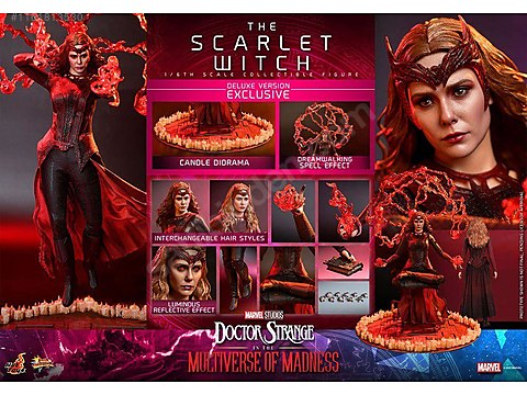 Hottoys Hot Toys MMS653 Doctor Strange Scarlet Witch Deluxe