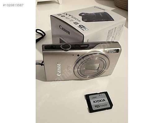 Japonyadan SIFIR Canon IXY 650 Dijital Fotoğraf Makinesi