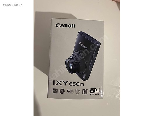 Japonyadan SIFIR Canon IXY 650 Dijital Fotoğraf Makinesi