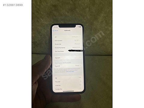 Apple / iPhone X / İPHONE X 64 TR FACE ID PASİF AÇIKLAMA BAKIN
