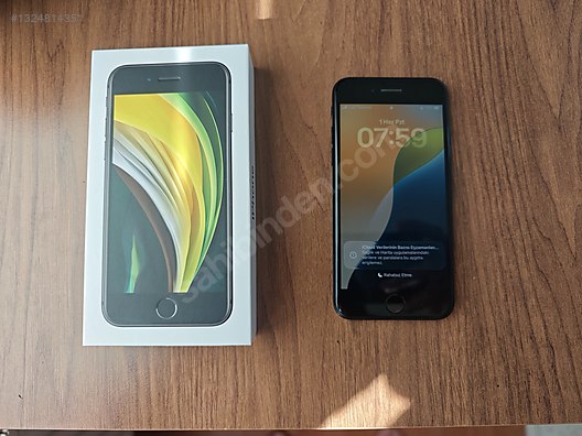 64 GB Siyah Apple iPhone SE (2. Nesil) Cep Telefonu - 1324814351