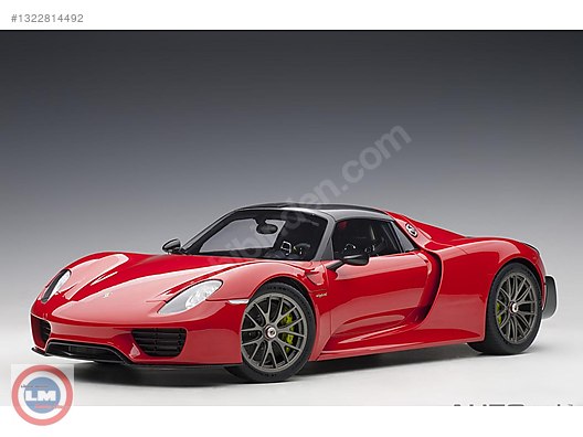 KAMPANYA 1:12 Autoart 2013 Porsche 918 Spyder Weissach ,Lider on