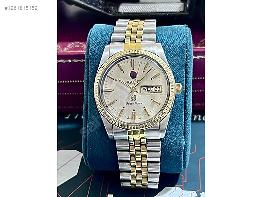 RADO Purple Horse 腕時計 ゴールド/シルバー Rado / RADO VOYAGER GOLDEN HORSE 37MM LÜTFEN AÇIKLAMAYI OKUYUNUZ