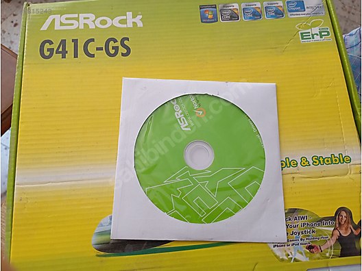 ANAKART;ASRock G41-GS Chipset FSB1333 anakart - Anakart ve Tüm Masaüstü Bilgisayar Parçaları sahibinden.com'da