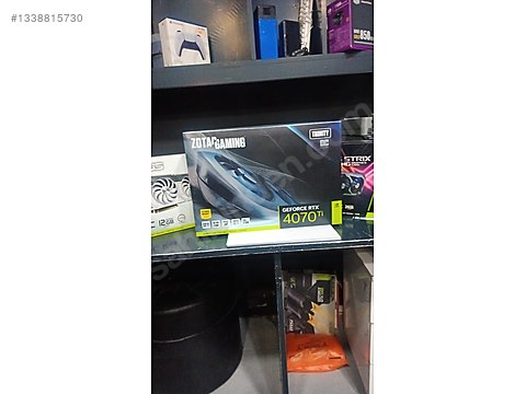 ZOTAC GAMING GeForce RTX 4070 Ti Trinity OC 12GB - Kutulu / Kusu