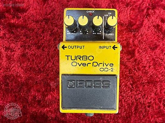 Boss OD-2 Turbo Overdrive - Efekt Pedalı ve Diğer Enstrüman Yan