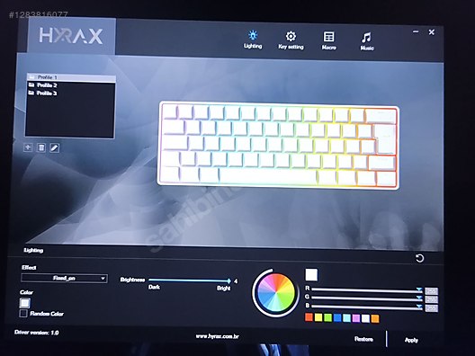 Used & Brand New Items / Gaming & Gamers Exclusive / Gaming Equipment / Gaming Keyboard