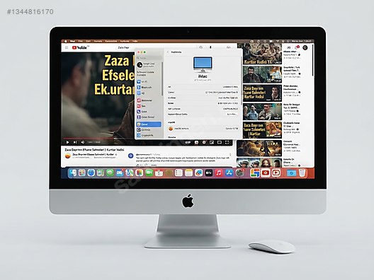 Apple / iMac 21.5 inç (Late 2013) - 8 GB RAM / 2.7 GHz İntel i5