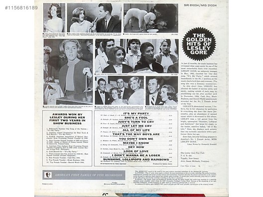 Pop / Lesley Gore The Golden Hits Of Lesley Gore on sahibinden.com