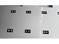 Goya Gy 3112 Siyah Delik Çaplı Boş Kasa ikili