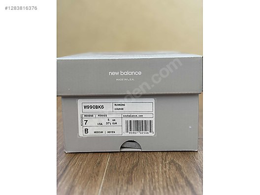 New Balance 990 Siyah / Made in USA Koleksiyonu - Spor Ayakkabı