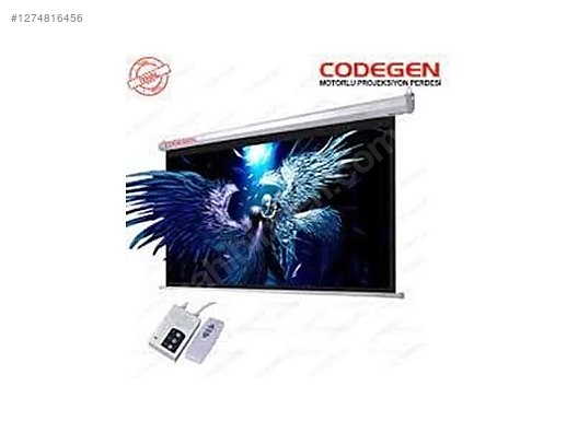 Codegen 200*200 Motorlu Projeksiyon Perdesi sahibinden.comda - 1274816456
