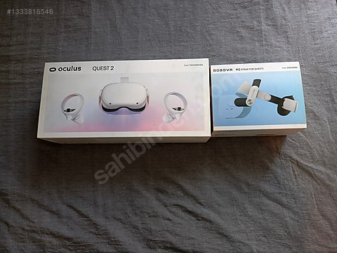Oculus Quest 2 + BoboVR Kask - Sorunsuz (128GB) sahibinden.comda