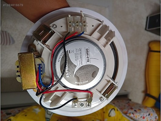 İkinci El ve Sıfır Alışveriş / Ev Elektroniği / Ev Müzik Sistemleri / Hoparlör / Alçıpan Gömme