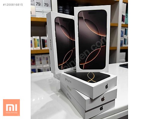 Sıfır 256 GB Apple iPhone 16 Pro Max iOS Cep Telefonu - 1200816815