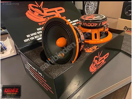 Hoparlör / Midrange / SP Audio SP-6MM 16 Cm Midrange 200 Rms Üst
