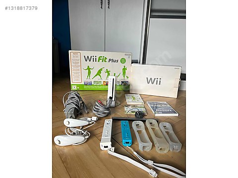 Temiz Nintendo Wii Seti (Denge Tahtası + 2 Kol + Oyunlar) on