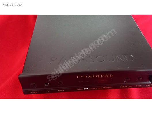 Parasound Pre Amfi - Parasound zphono usb phono preamp